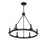 Savoy House 6-Light 22" Chandelier, Matte Black