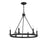 Savoy House 6-Light 22" Chandelier, Matte Black