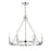 Savoy House 6-Light 22" Chandelier, Polished Nickel