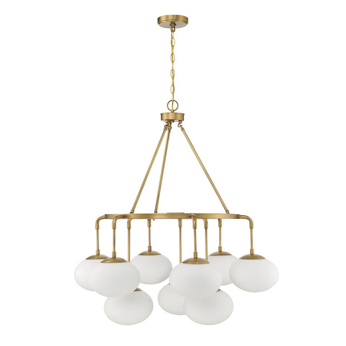 Meridian Modern 9 Light Chandelier