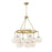 Meridian Modern 9 Light Chandelier