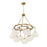 Meridian Modern 9 Light Chandelier