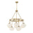 Meridian Modern 9 Light Chandelier