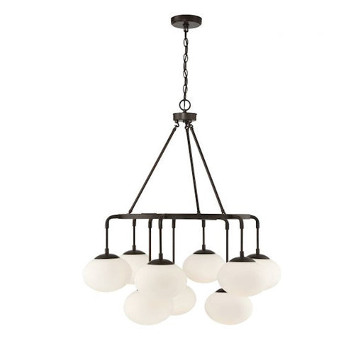 Meridian Modern 9 Light Chandelier
