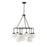 Meridian Modern 9 Light Chandelier