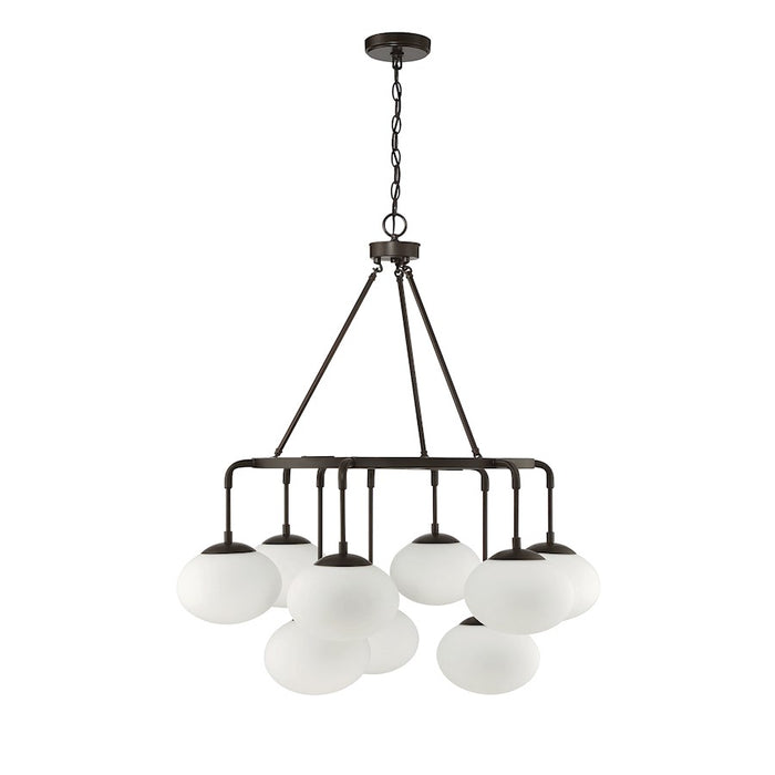 Meridian Modern 9 Light Chandelier