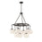 Meridian Modern 9 Light Chandelier
