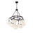 Meridian Modern 9 Light Chandelier