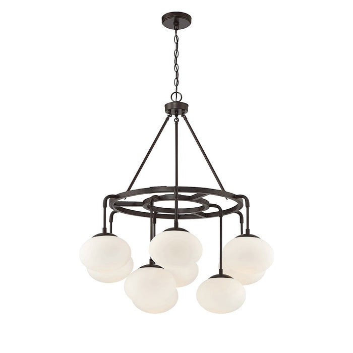 Meridian Modern 9 Light Chandelier