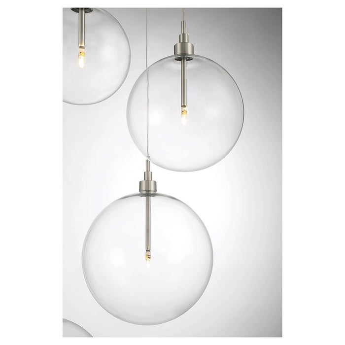 Savoy House 5-Light Pendant, Brushed Nickel