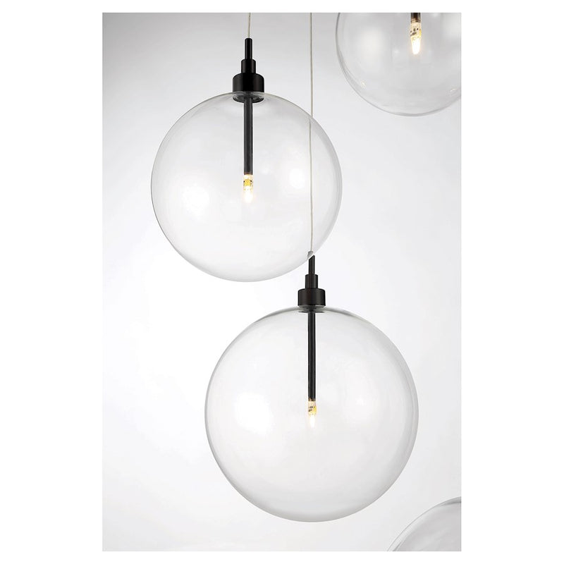 Savoy House 5-Light Pendant, Oil Rubbed Bronze