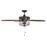 Savoy House 52" 3-Light Ceiling Fan, Oil Rubbed Bronze