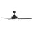 Savoy House 58" Ceiling Fan, Matte Black
