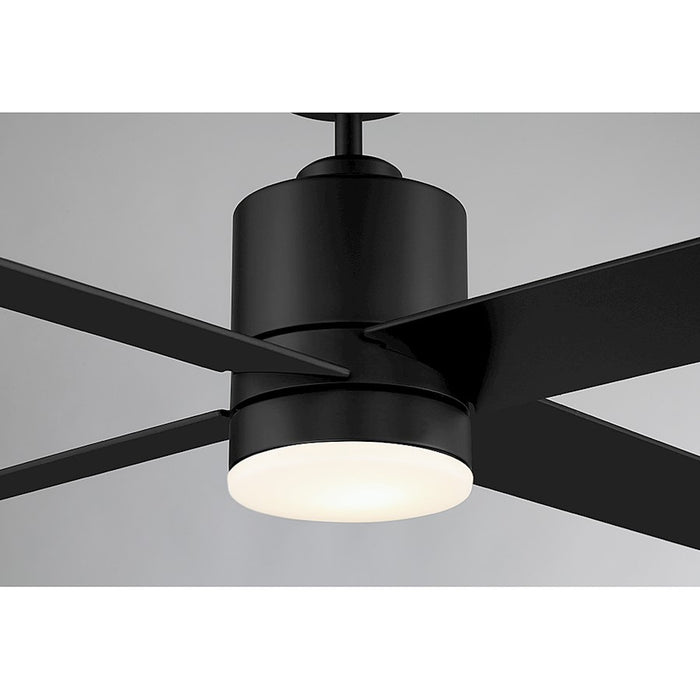 Savoy House 2015 52" LED 15" Ceiling Fan, Matte Black