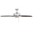 Savoy House 52" Ceiling Fan, Brushed Pewter