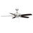 Savoy House 52" Ceiling Fan, Brushed Pewter