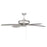 Savoy House 52" 2-Light 20" Ceiling Fan, Brushed Nickel