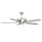 Savoy House 52" 2-Light 20" Ceiling Fan, Brushed Nickel