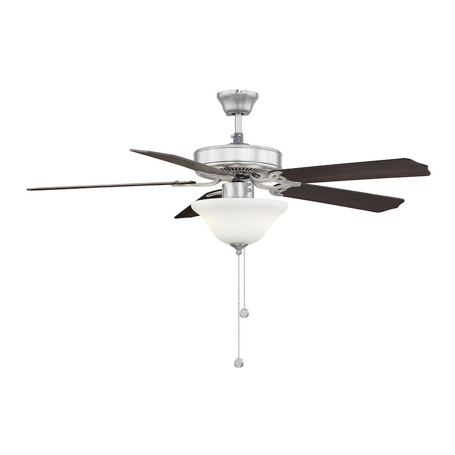 Savoy House 2018 52" 2-Light 26" Ceiling Fan, Brushed Nickel - M2018BNRV