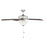 Savoy House 2018 52" 2-Light 26" Ceiling Fan, Brushed Nickel