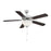 Savoy House 2018 52" 2-Light 26" Ceiling Fan, Brushed Nickel