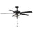Meridian Traditional 2 Light 52" Ceiling Fan