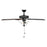 Meridian Traditional 2 Light 52" Ceiling Fan