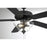 Savoy House 52" 2-Light 26" Ceiling Fan, Matte Black