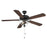 Meridian Traditional 2 Light 52" Ceiling Fan