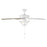 Savoy House 52" 2-Light Ceiling Fan, Bisque White