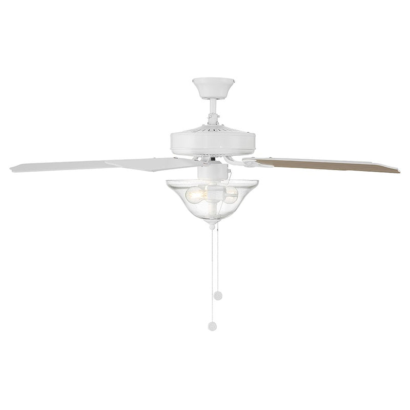 Meridian Traditional 2 Light 52" Ceiling Fan
