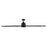 Savoy House 72" LED Outdoor Ceiling Fan, Matte Black