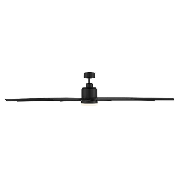 Savoy House 72" LED Outdoor Ceiling Fan, Matte Black