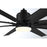 Savoy House 72" LED Outdoor Ceiling Fan, Matte Black