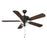 Meridian Modern 2 Light 52" Outdoor Ceiling Fan