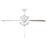 Meridian Modern 2 Light 52" Outdoor Ceiling Fan