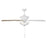Savoy House 52" 2-Light Outdoor Ceiling Fan, White
