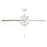 Meridian Modern 2 Light 52" Outdoor Ceiling Fan