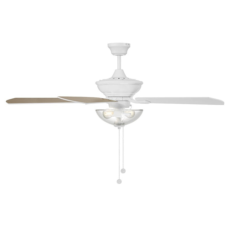 Meridian Modern 2 Light 52" Outdoor Ceiling Fan