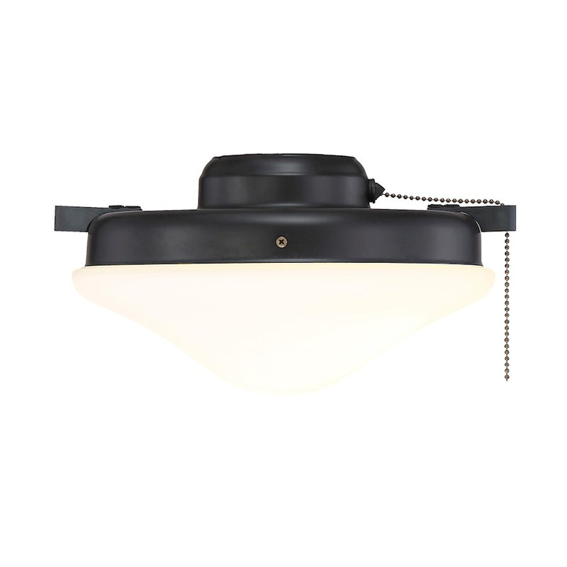 Savoy House 2-Light Fan Light Kit, Matte Black