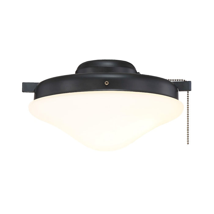 Savoy House 2-Light Fan Light Kit, Matte Black