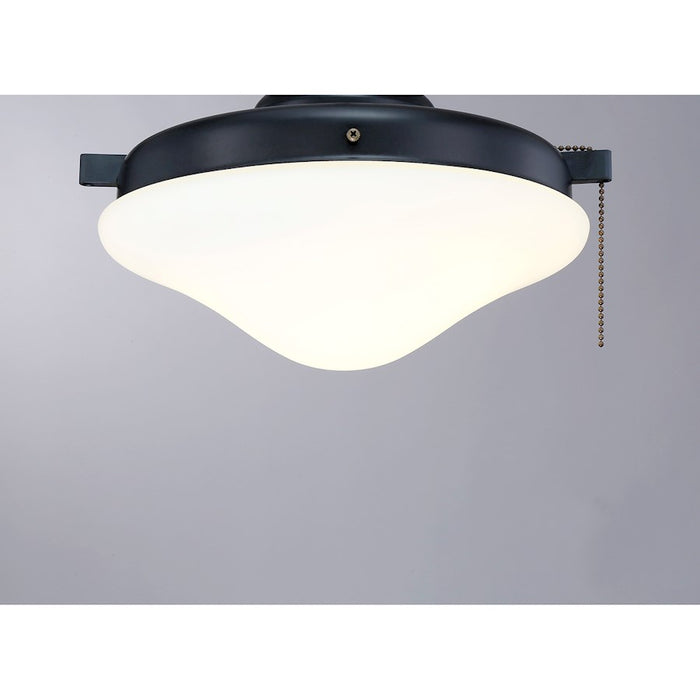 Savoy House 2-Light Fan Light Kit, Matte Black