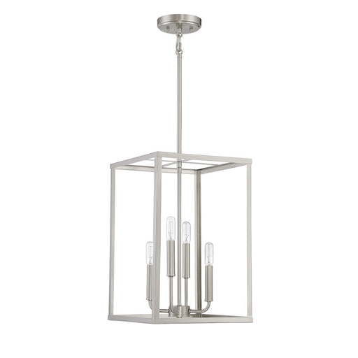 Savoy House 4-Light 18" Pendant, Brushed Nickel - M30008BN