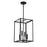 Savoy House 4-Light 18" Pendant, Matte Black