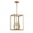 Savoy House 4-Light 18" Pendant, Natural Brass - M30008NB