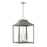 Savoy Meridian Pendant, Gray/Polished Nickel