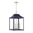 Savoy House 4-Light Pendant, Navy Blue/Polished Nickel - M30009NBLPN