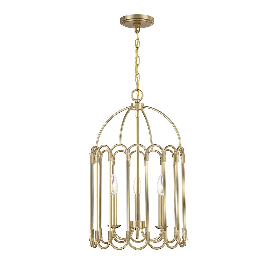 Savoy House 3-Light 23" Pendant, Natural Brass - M30011NB