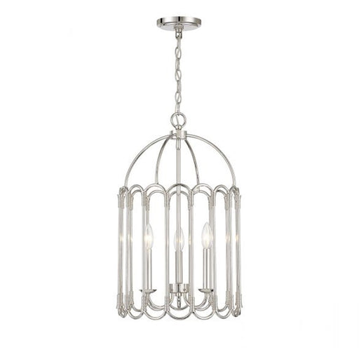 Savoy House 3-Light Pendant, Polished Nickel - M30011PN