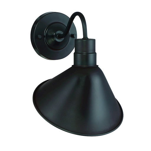 Meridian Vintage 1 Light 10.6" Outdoor Wall Lantern, Bronze